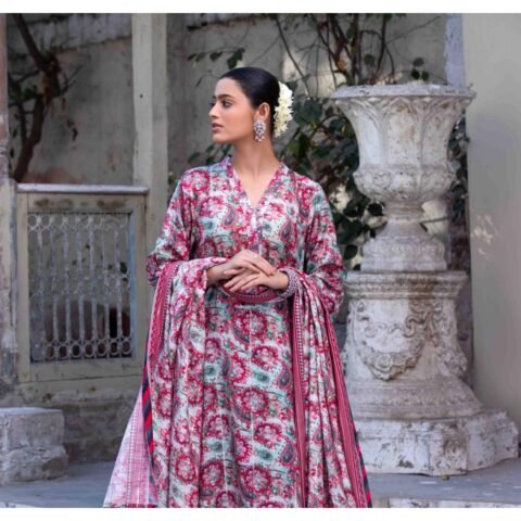 Shalwar Kameez | Ehala D-8246 | Digital Printed Fabric - JB