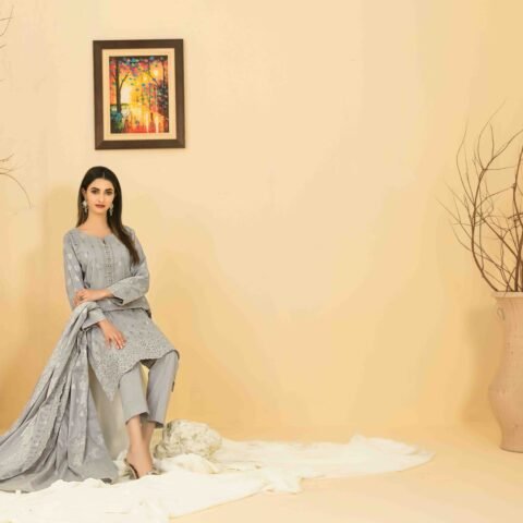 Gulshanara D-2709 | Embroidered Lawn – JB