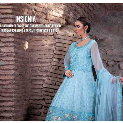 Embroidered Suit | MUHTESEM D-8065 |  3 Piece Suit for Women