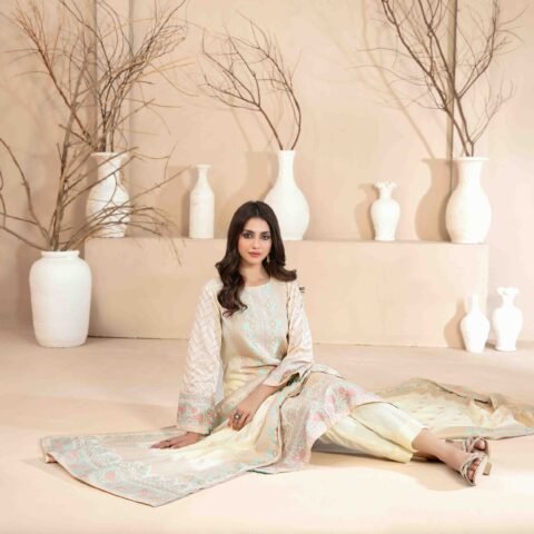 Vineeha D-2943 | Broshia Banarsi Lawn – JB