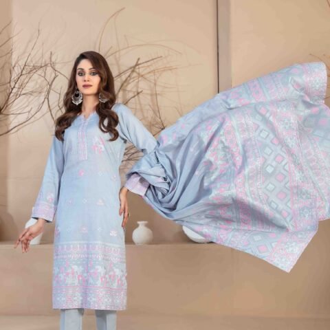 Vineeha D-2946 | Broshia Banarsi Lawn – JB