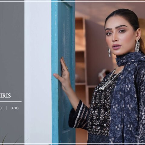 Zartaaj Stitched Lawn D/03